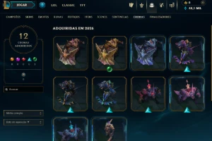 [Entrega Automática] Conta Lol Ouro, 56 Skins, 2 Lendárias - League of Legends