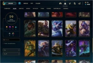 Conta Platina Bom MMR com Skin Mítica-Hecarim Lanceiro Zero - League of Legends LOL