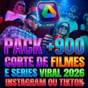 Pack +900 Corte de Filmes series Viral 2026 nstagram Tiktok - Outros