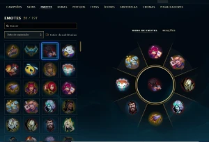[Entrega Automática] Lol Ouro, 45 Skins, 1 Lendária do Zed - League of Legends