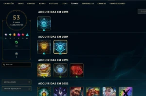 [Entrega Automática] Lol Ouro, 45 Skins, 1 Lendária do Zed - League of Legends