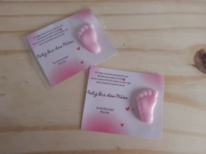 Card Perfumado Pezinho de Bebê - Artesanato e Personalizados