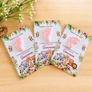 Card Perfumado Pezinho de Bebê - Artesanato e Personalizados