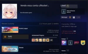 [STEAM] Account Rocket League