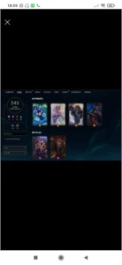 Conta Gold 4 345 skins - League of Legends LOL