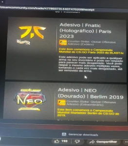 conta steam com 800 reais em skins de cs - Counter Strike