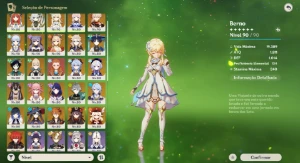 Conta Genshin Impact Ar 60 - 59 Personagens (26 - 5*)