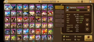 Conta Summoner Wars - Summoners War