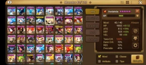 Conta Summoner Wars - Summoners War