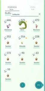 Conta level 30 básica - Pokémon