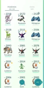 Conta level 30 básica - Pokémon