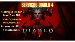 Diablo 4 - Serviços -Leveling E Muito Mais - Blizzard