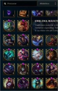 Conta platina 4 180 skin tds campeões /WILD RIFT PLATINA 1 - League of Legends LOL