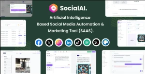 SocialAI-Ferramenta de automação e marketing de mídia social
