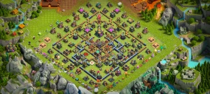 Cv 14 bem upado, muitos visuais e gemas - Clash of Clans