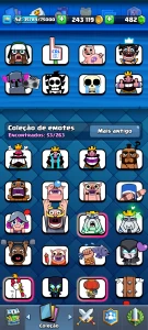 Conta Clash Royale