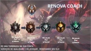 RENOVA ELO-SERVIÇOS DE ELO JOB E AFINS - League of Legends LOL