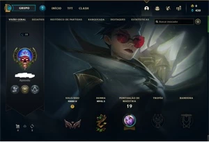 Conta ferro 2 - League of Legends LOL