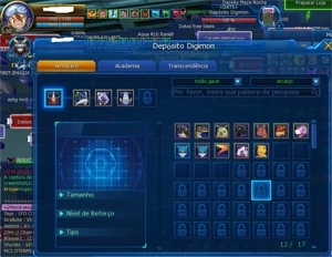 Conta Susanoo Fang LADMO omegamon - Digimon Masters Online