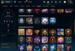 Conta lol mestre para ser main mestre 100pdl DECAY DOS 500PD - League of Legends