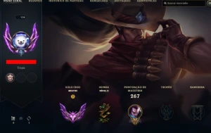 Conta lol mestre para ser main mestre 100pdl DECAY DOS 500PD - League of Legends