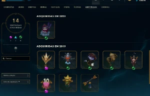 Conta lol mestre para ser main mestre 100pdl DECAY DOS 500PD - League of Legends