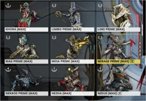 Conta do Warframe MR24 - Outros