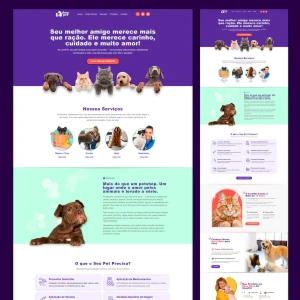 Template PetShop - Bônus Elementor Pro