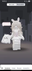 Conta de roblox feminina