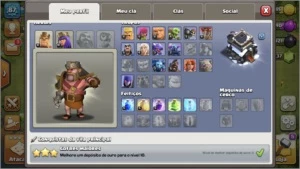 Vendo conta clash of clans cv 9 boa conta e barata