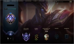 CONTA LOL DIAMANTE 4 - League of Legends