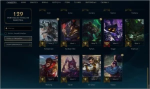 CONTA LOL DIAMANTE 4 - League of Legends