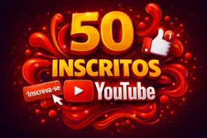 50 Inscritos Youtube R$8,90 ★[Menor Preço De Todos!]★ - Redes Sociais