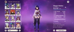 Raiden com bis + Ayato com bis + Dehya... - Genshin Impact