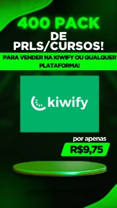 400 Pack de Prls/Cursos Para Vender Na Kiwify Ainda Hoje!