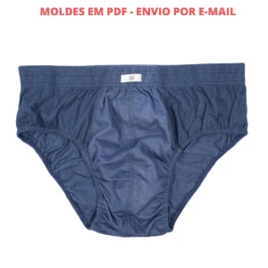 Kit Molde de Cuecas Básicas para Costura Qualidade em Moldes - Outros