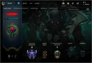 Vendo Conta Diamante 4 mmr Master - League of Legends LOL