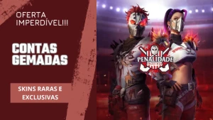 Contas Free Fire Gemadas 🔥✅