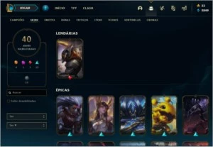 Conta LOL barata - League of Legends