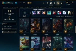 Diamante 4 com 45 Champs e 7 Skins ( GM 226 PDL na Flex ) - League of Legends LOL