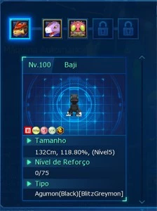[LADMO] Conta com AOA - Server ALPHAMON - Digimon Masters Online