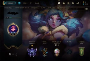 Conta LOL Diamante IV com 71 skins e 90 campeões - League of Legends