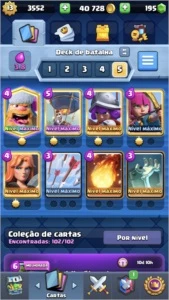 conta clash royale lvl 13
