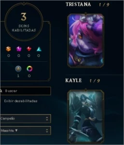 Conta de league of legends- 19 campeões 3 skins kayle juiza LOL