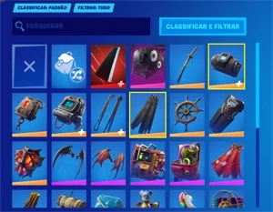 VENDO CONTA FORTNITE COM VÁRIAS SKINS RARAS ANTIGAS