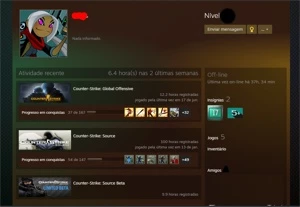 Conta Prime CSGO 10 Anos de Serviço + Alguns Jogos - Counter Strike