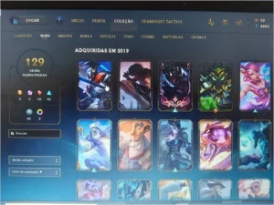 Conta LOL 129 skins gold 1 - League of Legends