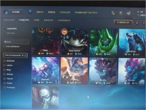 Conta LOL 129 skins gold 1 - League of Legends