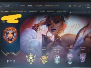 Conta LOL 129 skins gold 1 - League of Legends