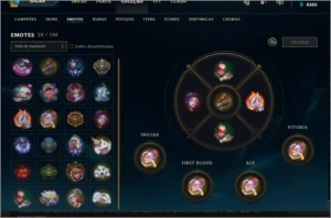 Conta de lol D1 , Ex mestre - League of Legends